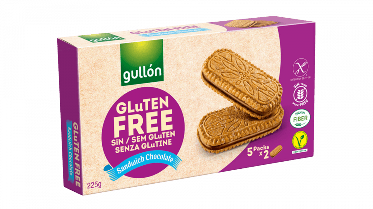 Gullón Gluten Free Sandwich Chocolate