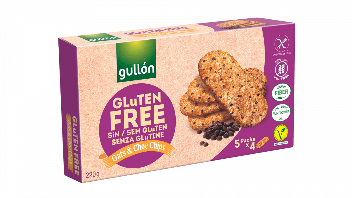 Gullón Gluten Free Oats & Choc Chips