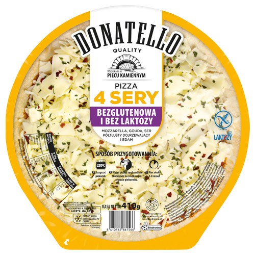 Sýrová pizza Donatello